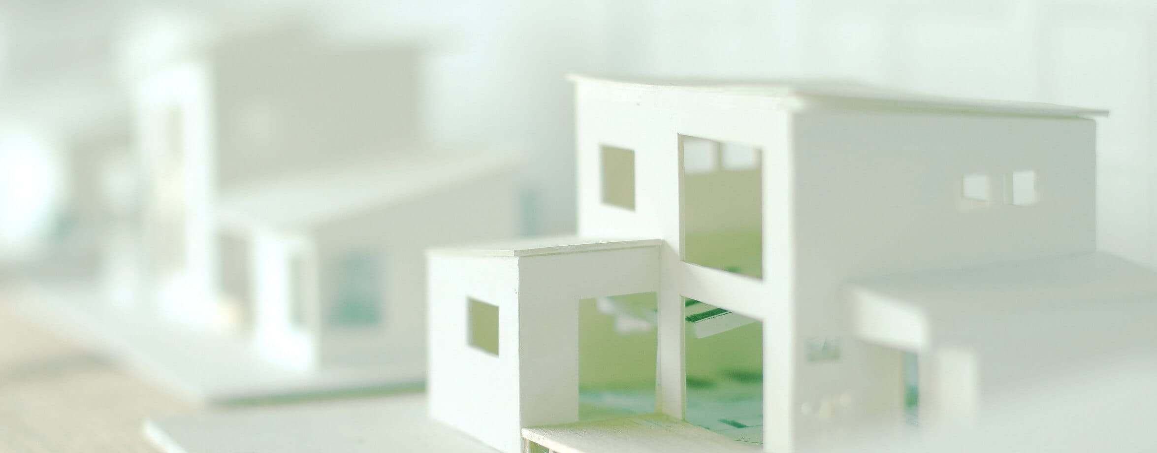 お家の模型の写真です