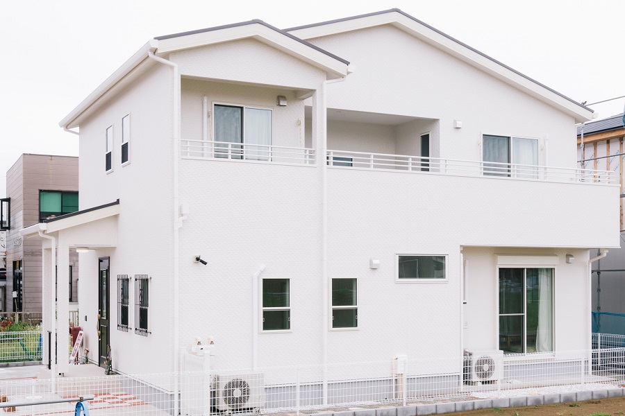 店舗併用住宅外観