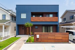 カリフォルニアテイストのデザイナーズハウス