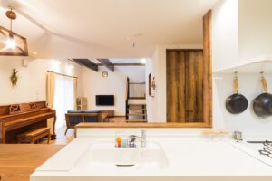 おしゃれな子育てリビング