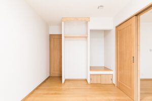 新築住宅の造作収納