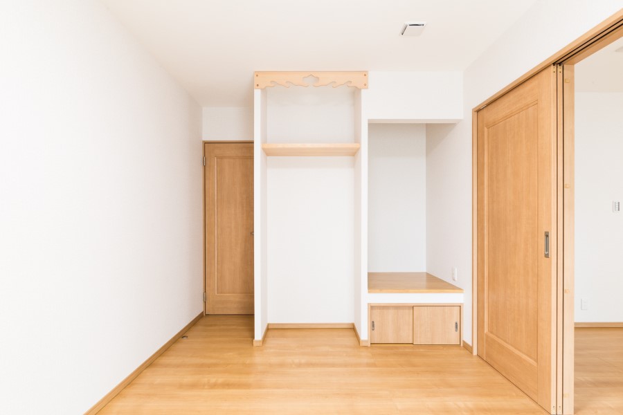 新築住宅の造作収納