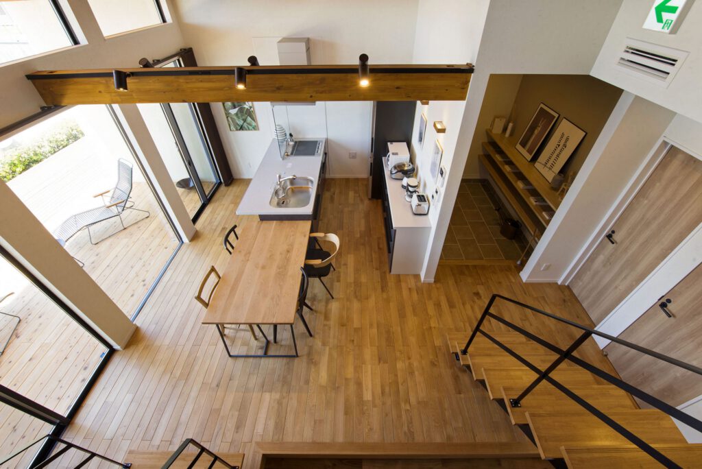 おしゃれなデザイナーズハウスの内装