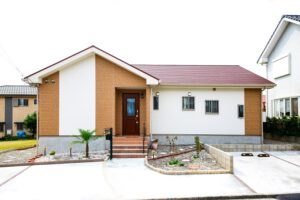 おしゃれで機能的な平屋