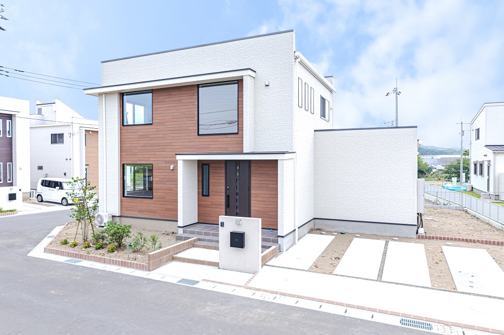 キューブ型の家