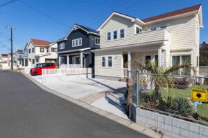 カリフォルニアテイストの街並み